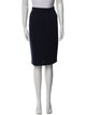 St. John Collection Wool Knee-Length Skirt