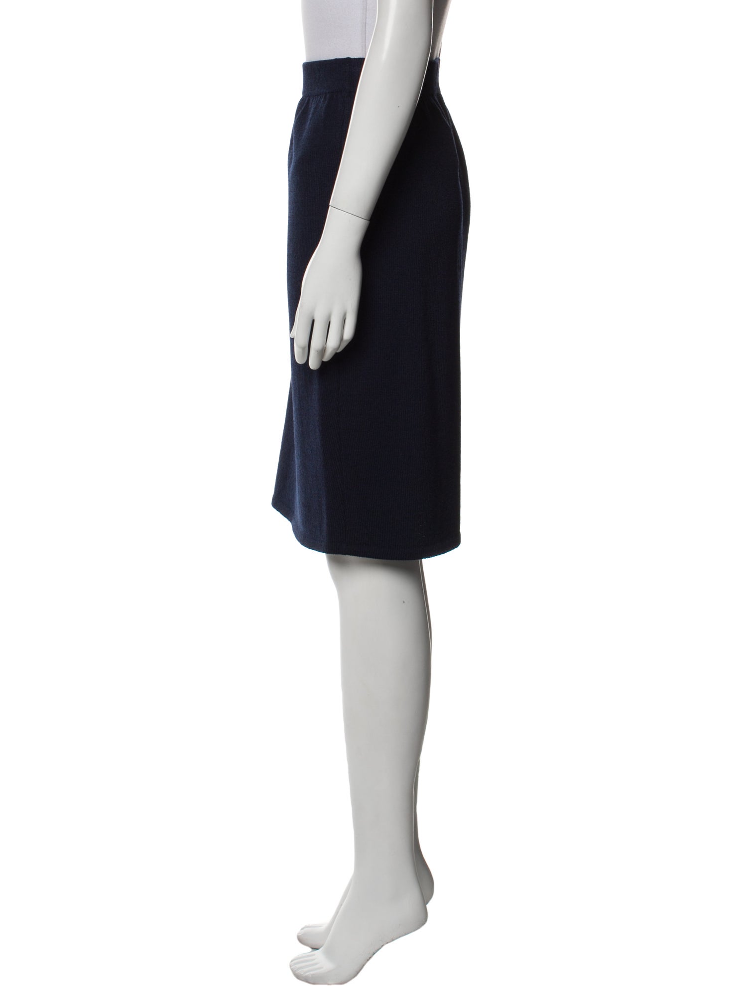St. John Collection Wool Knee-Length Skirt