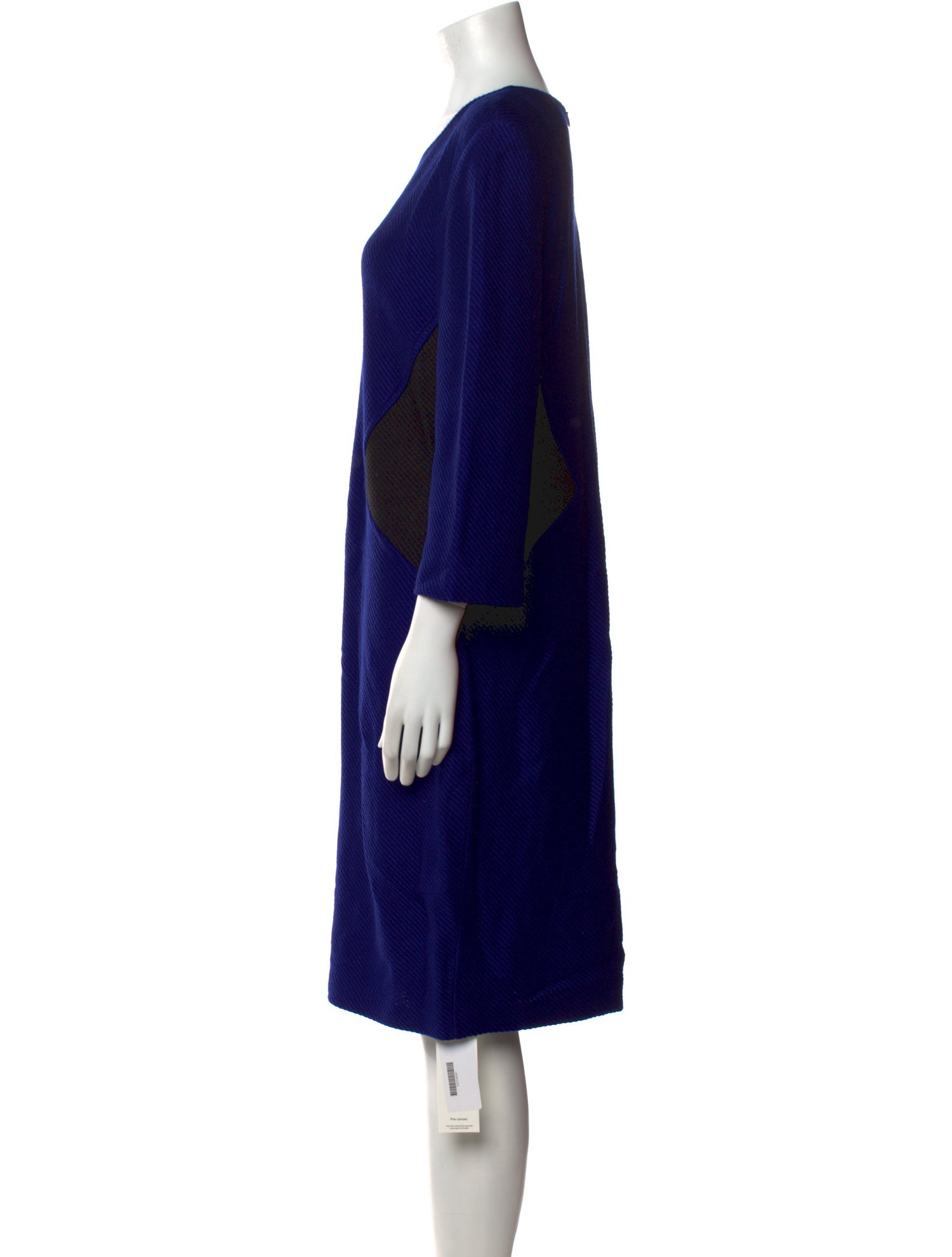 St. John Collection Crew Neck Knee-Length Dress
