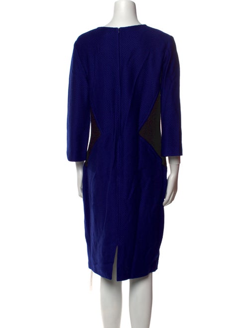 St. John Collection Crew Neck Knee-Length Dress