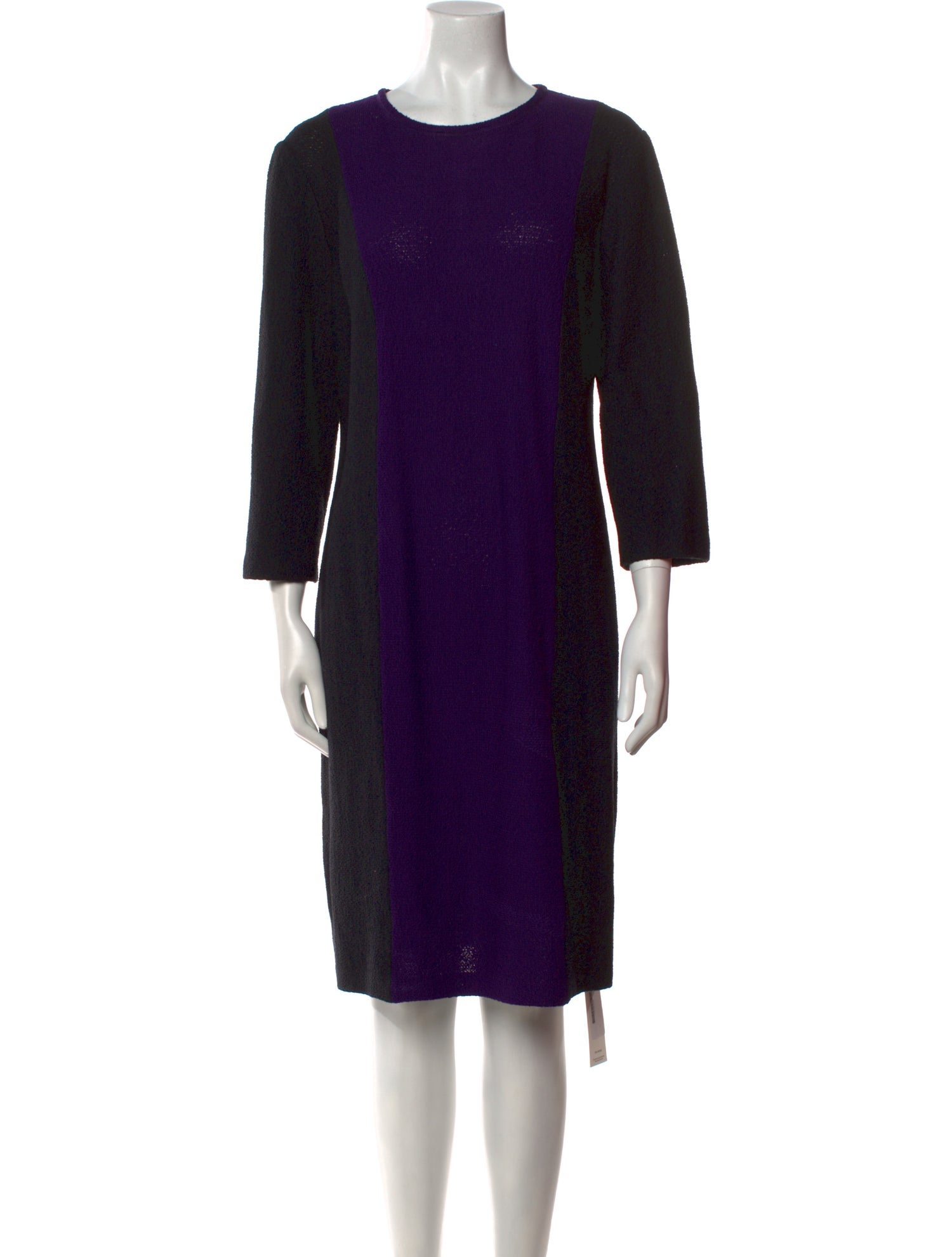 St. John Collection Wool Knee-Length Dress