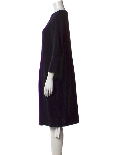 St. John Collection Wool Knee-Length Dress