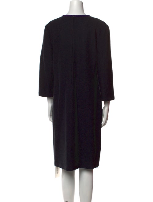 St. John Collection Wool Knee-Length Dress