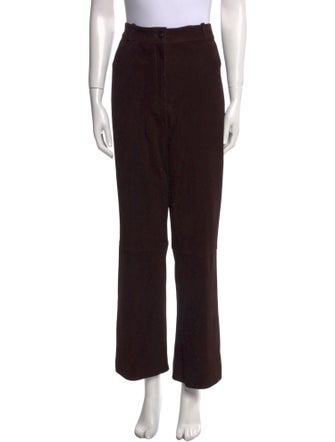 St. John Collection Linen Wide Leg Pants