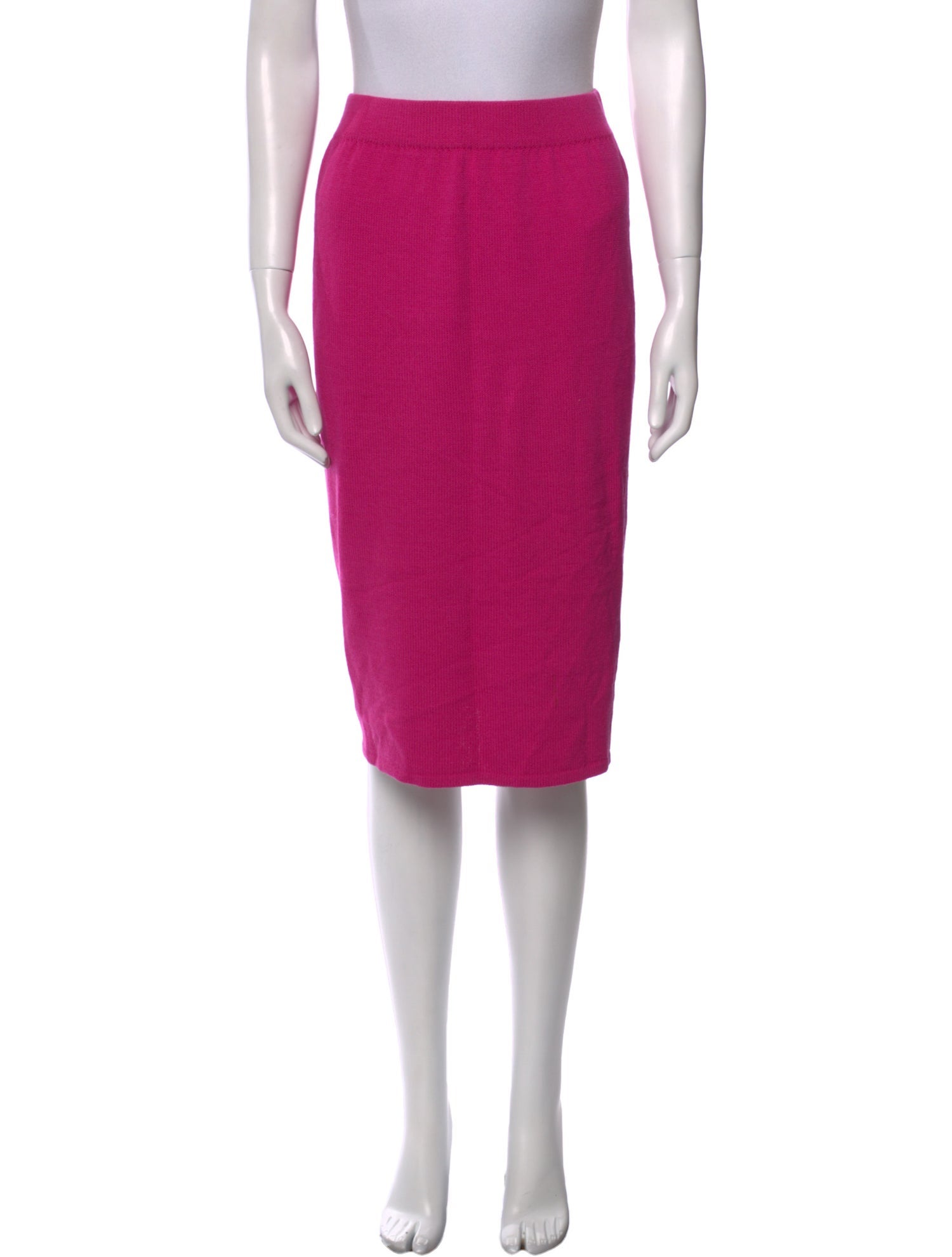 St. John Collection Wool Knee-Length Skirt