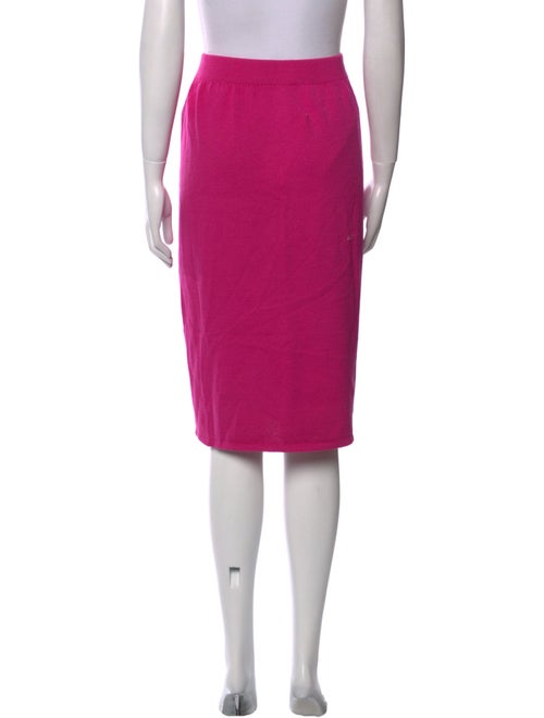 St. John Collection Wool Knee-Length Skirt