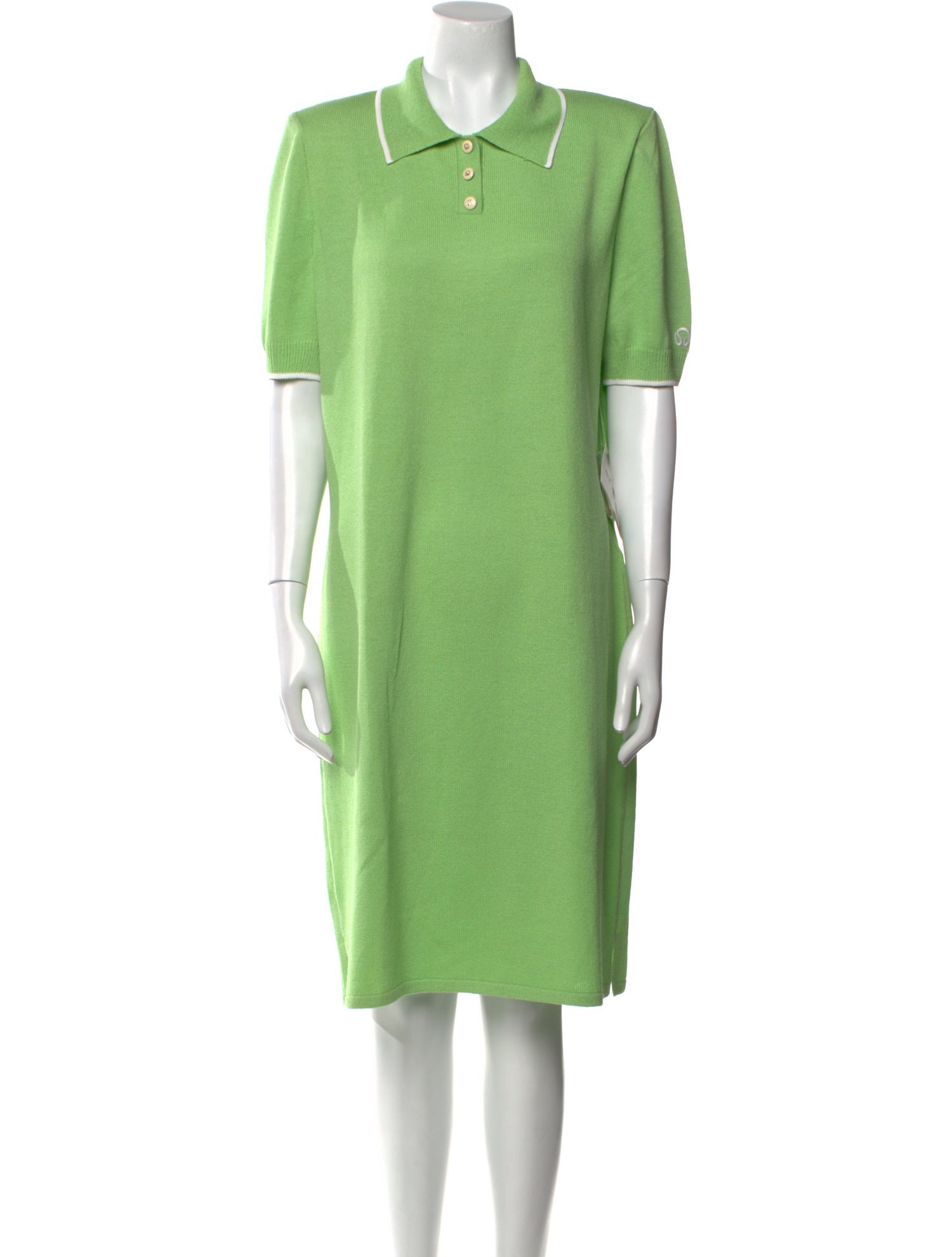 St. John Collection Wool Knee-Length Dress