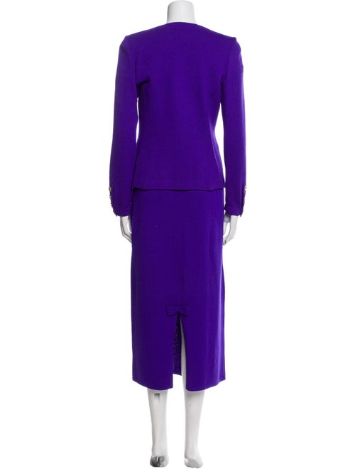 St. John Collection Wool Skirt Suit