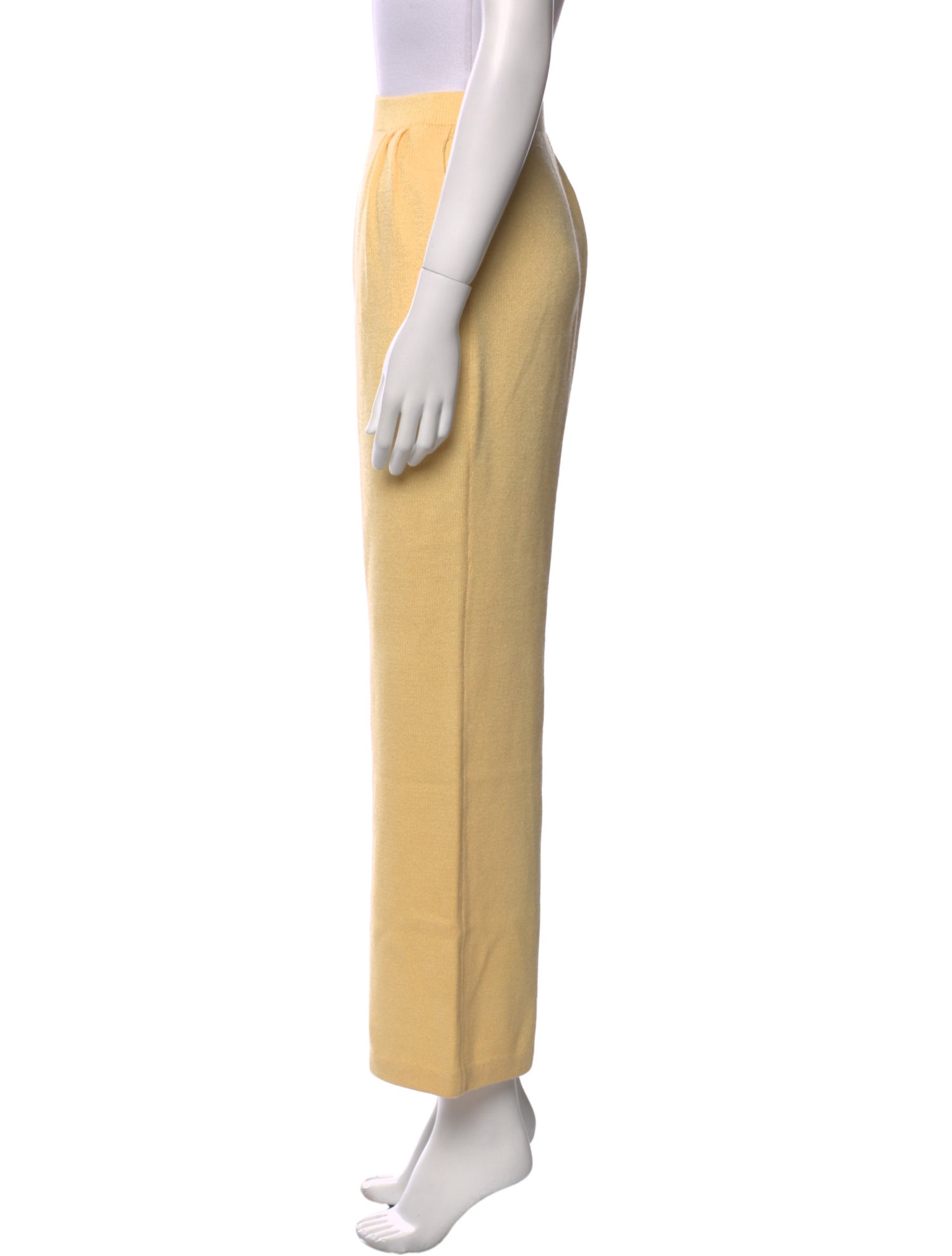 St. John Collection Wool Wide Leg Pants