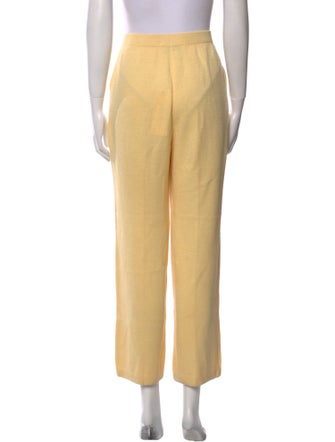 St. John Collection Wool Wide Leg Pants
