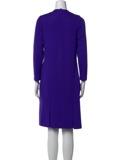 St. John Collection Crew Neck Long Dress