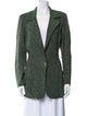 St. John Collection Printed Blazer