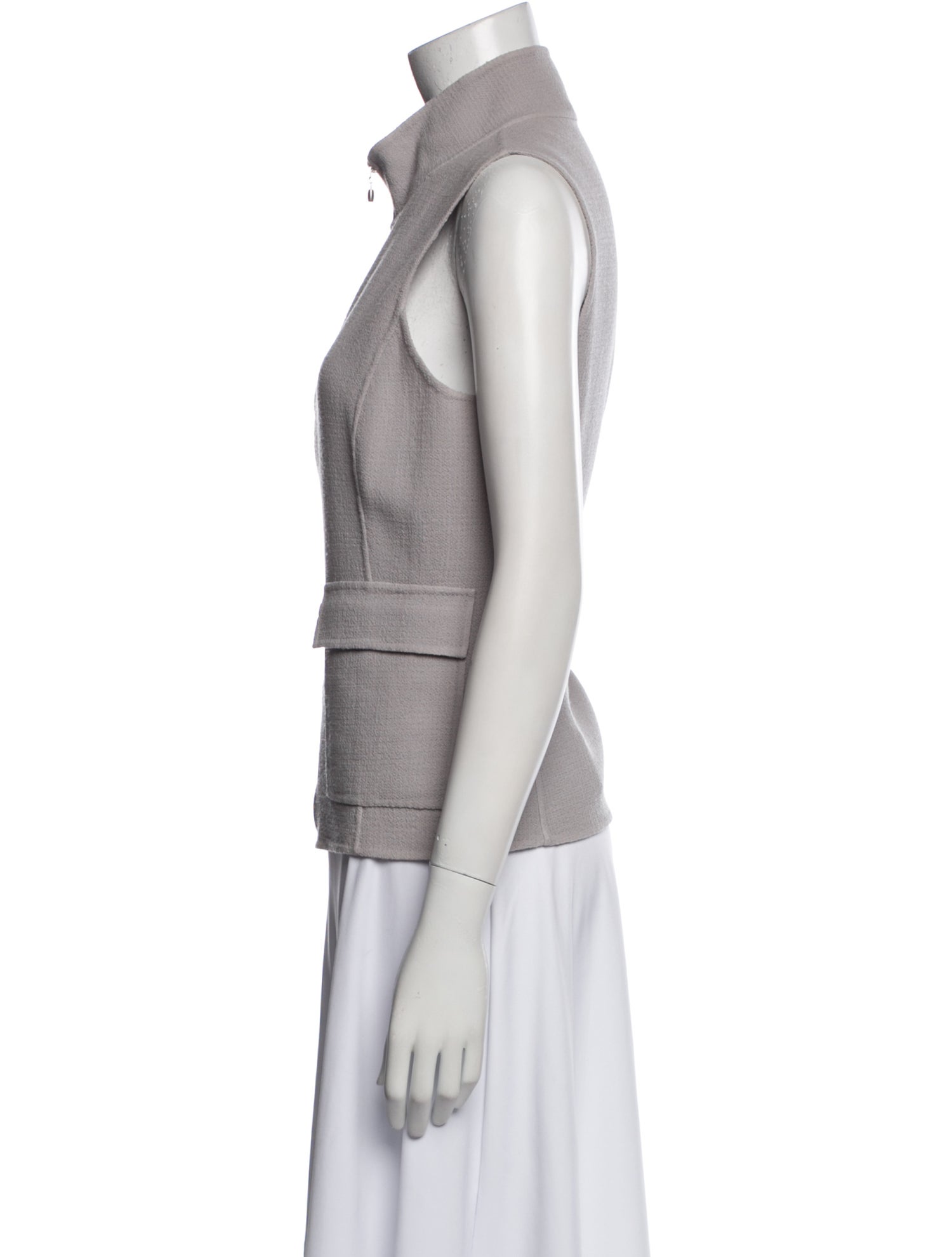 St. John Collection Wool Vest