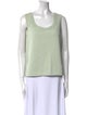 St. John Collection Wool Scoop Neck Top