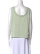 St. John Collection Wool Scoop Neck Top