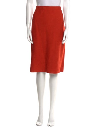 St. John Collection Wool Knee-Length Skirt