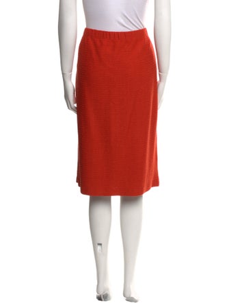 St. John Collection Wool Knee-Length Skirt