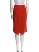 St. John Collection Wool Knee-Length Skirt
