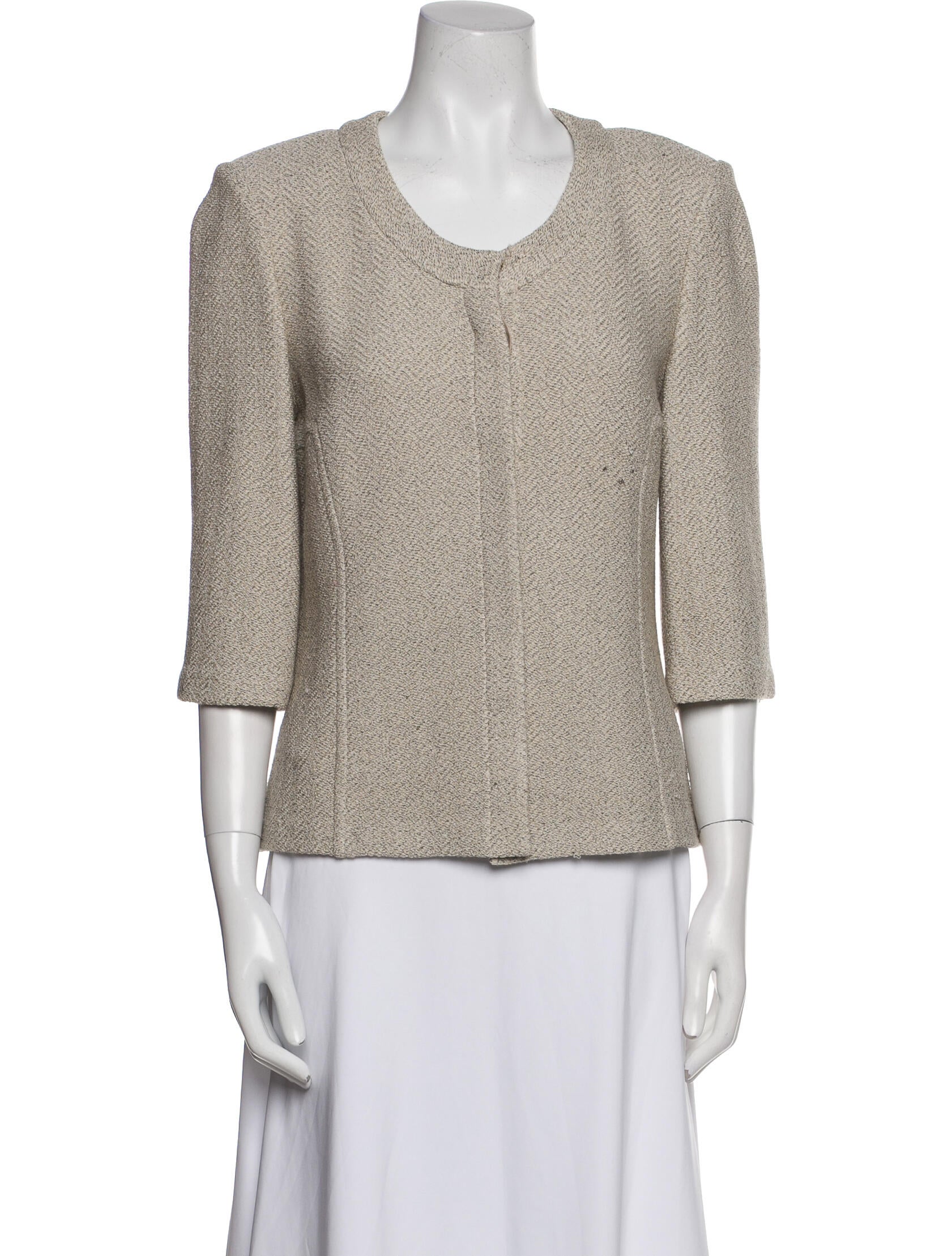 St. John Collection Tweed Pattern Jacket