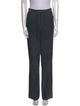 St. John Collection Linen Straight Leg Pants
