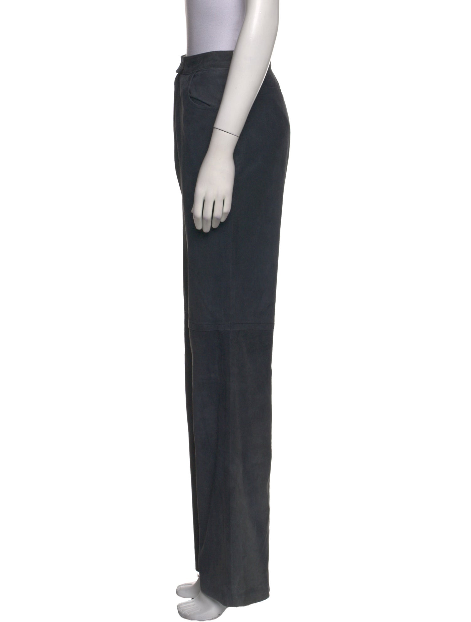 St. John Collection Linen Straight Leg Pants