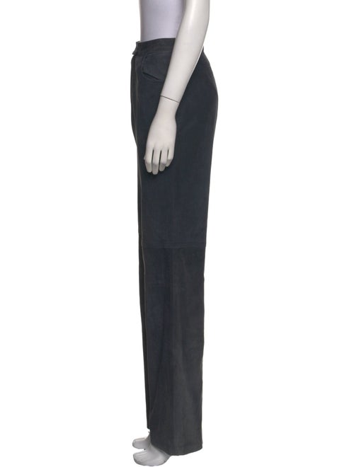 St. John Collection Linen Straight Leg Pants