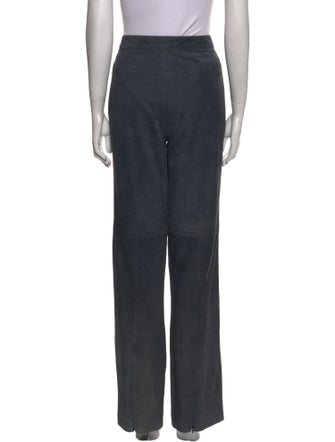 St. John Collection Linen Straight Leg Pants