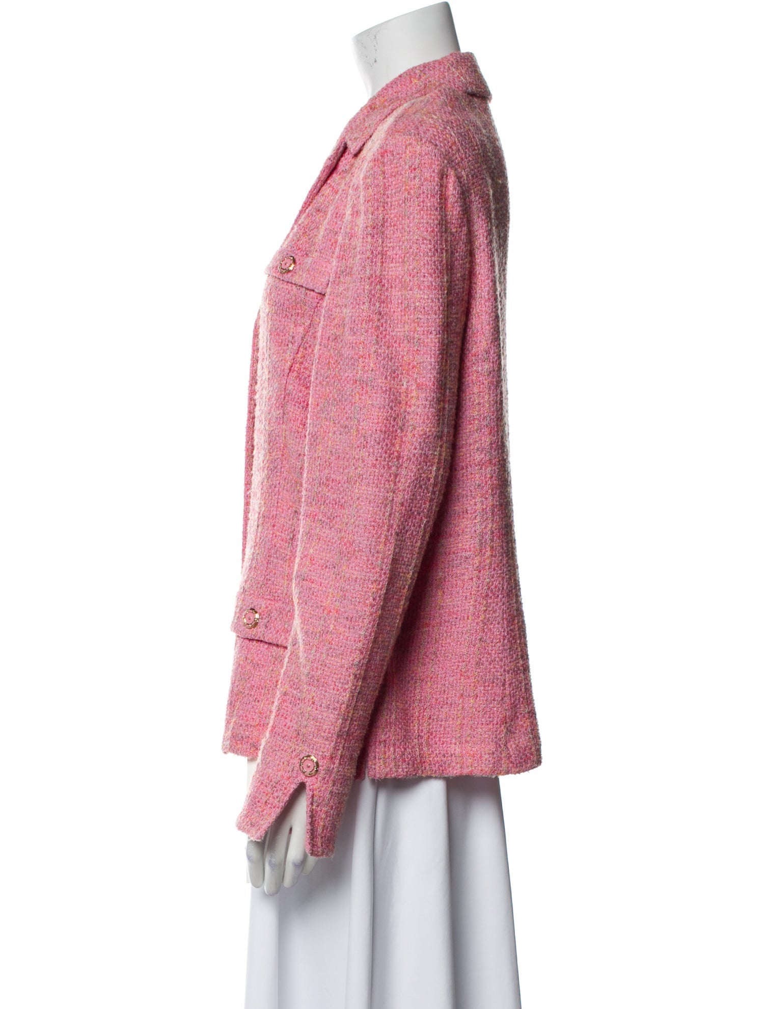 St. John Collection Tweed Pattern Blazer