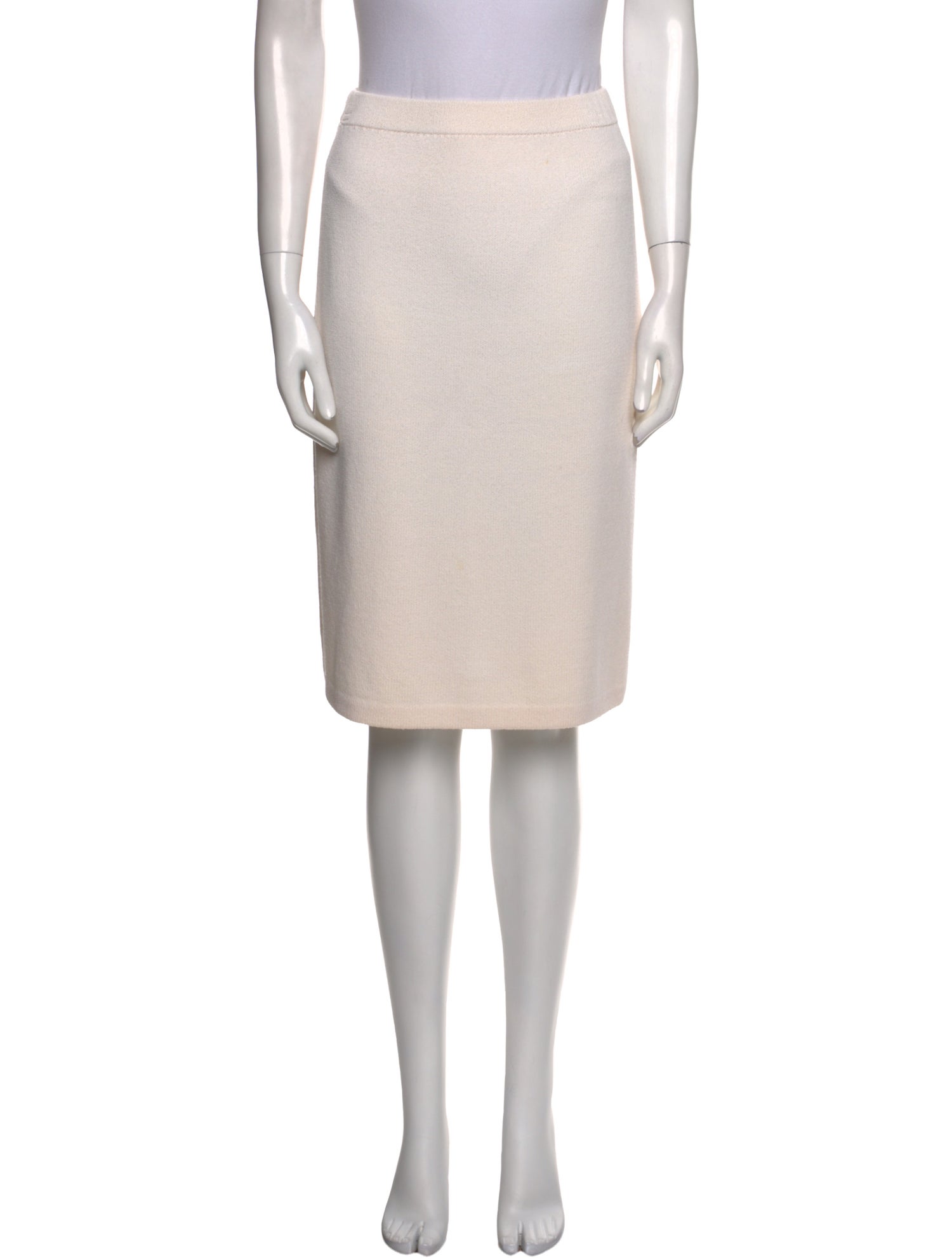 St. John Collection Wool Knee-Length Skirt