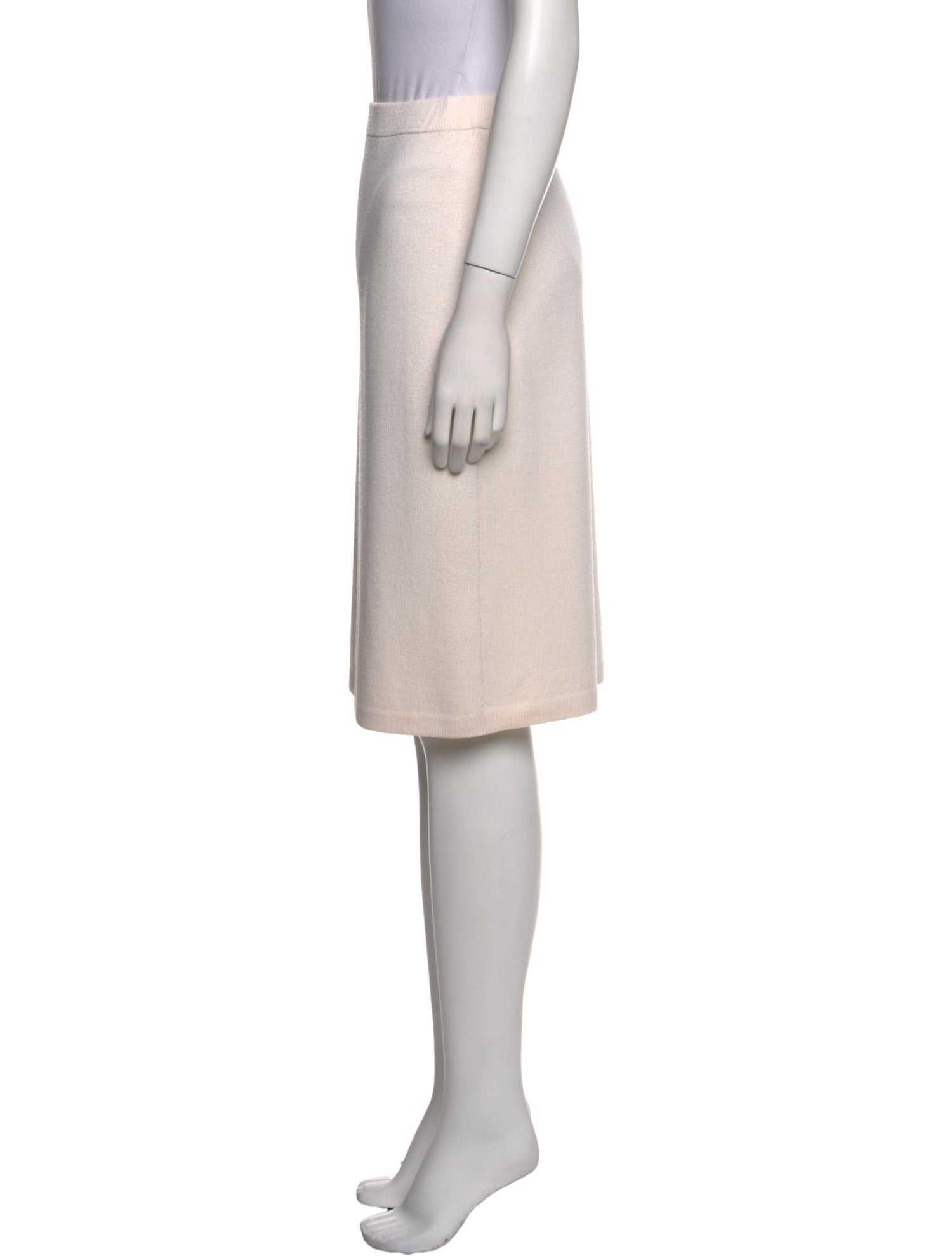 St. John Collection Wool Knee-Length Skirt