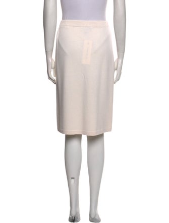 St. John Collection Wool Knee-Length Skirt