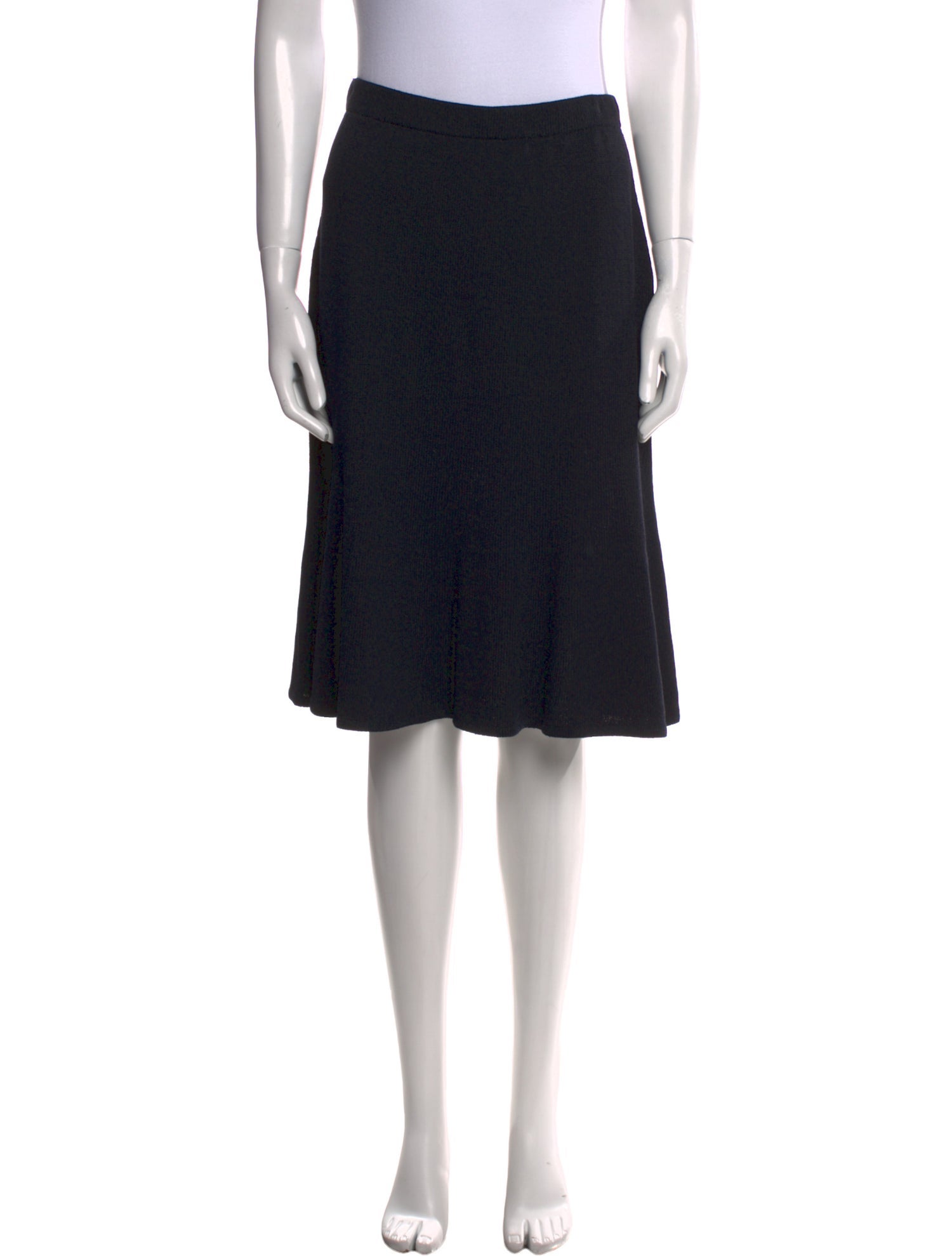St. John Collection Wool Knee-Length Skirt