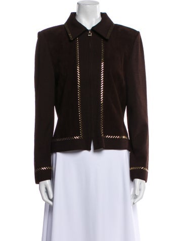 St. John Collection Jackets Suede Evening Jacket US 10 | L