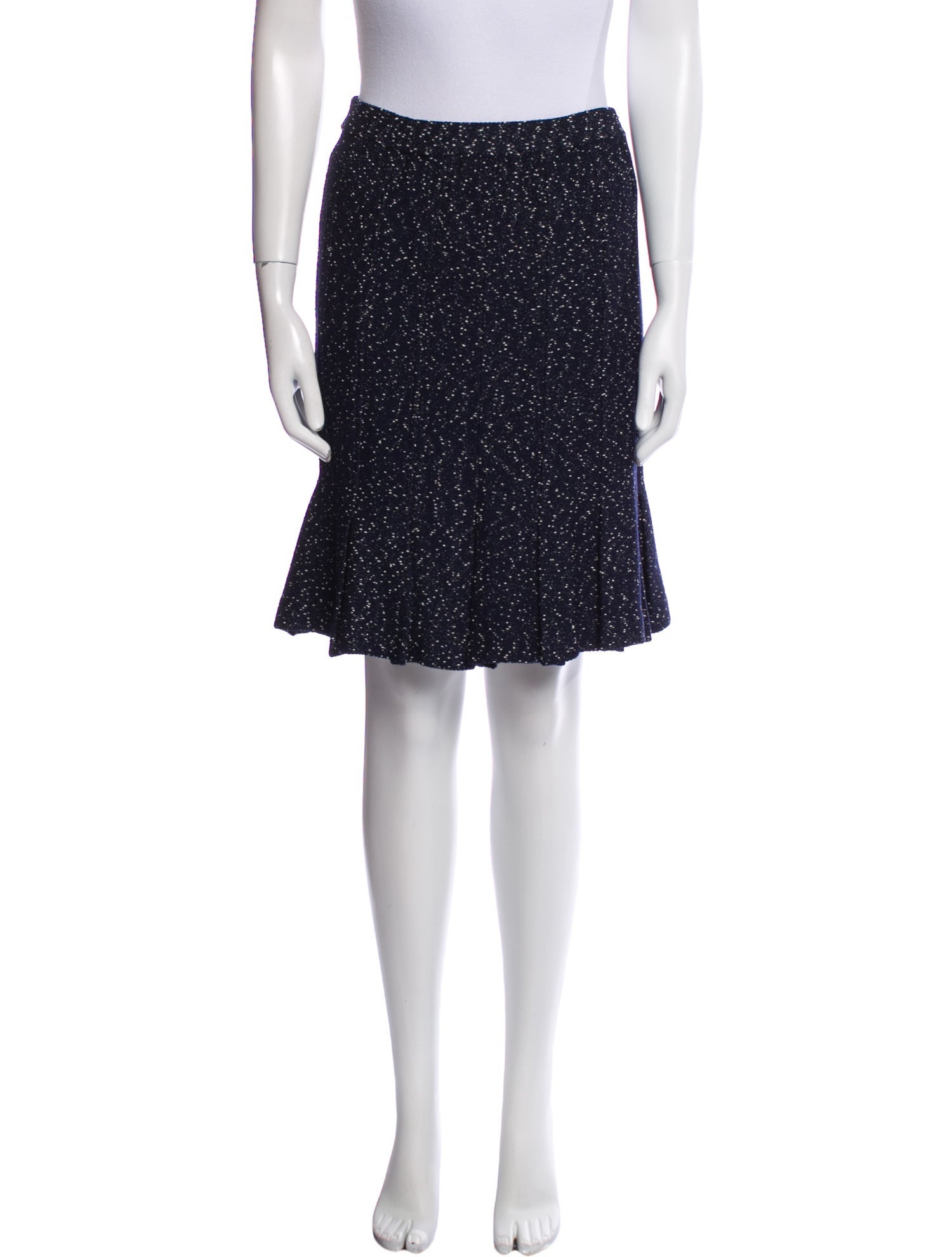 St. John Collection Printed Long Skirt