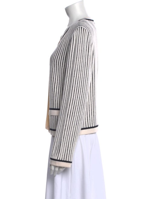 St. John Collection Wool Striped Sweater