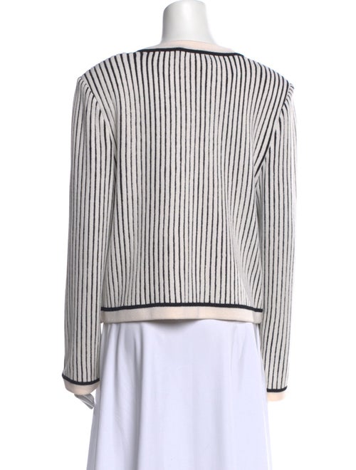 St. John Collection Wool Striped Sweater