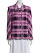 St. John Collection Plaid Print Jacket
