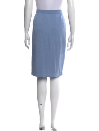 St. John Collection Wool Knee-Length Skirt
