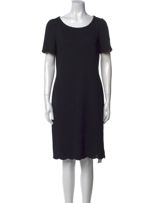 St. John Collection Wool Knee-Length Dress