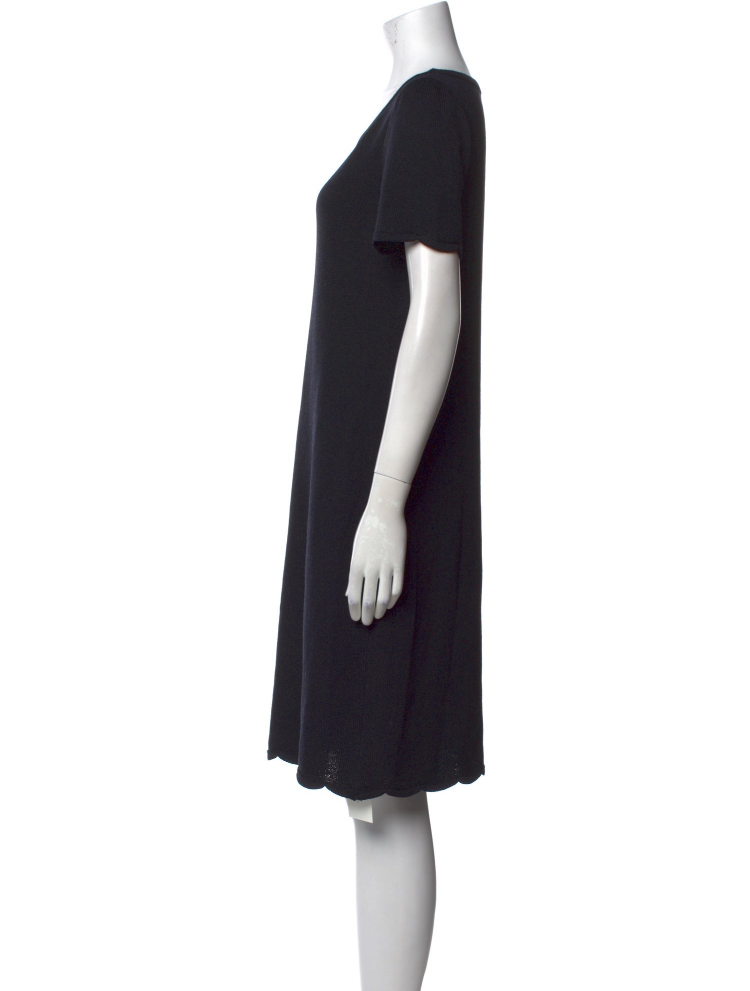 St. John Collection Wool Knee-Length Dress