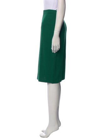 St. John Collection Wool Knee-Length Skirt