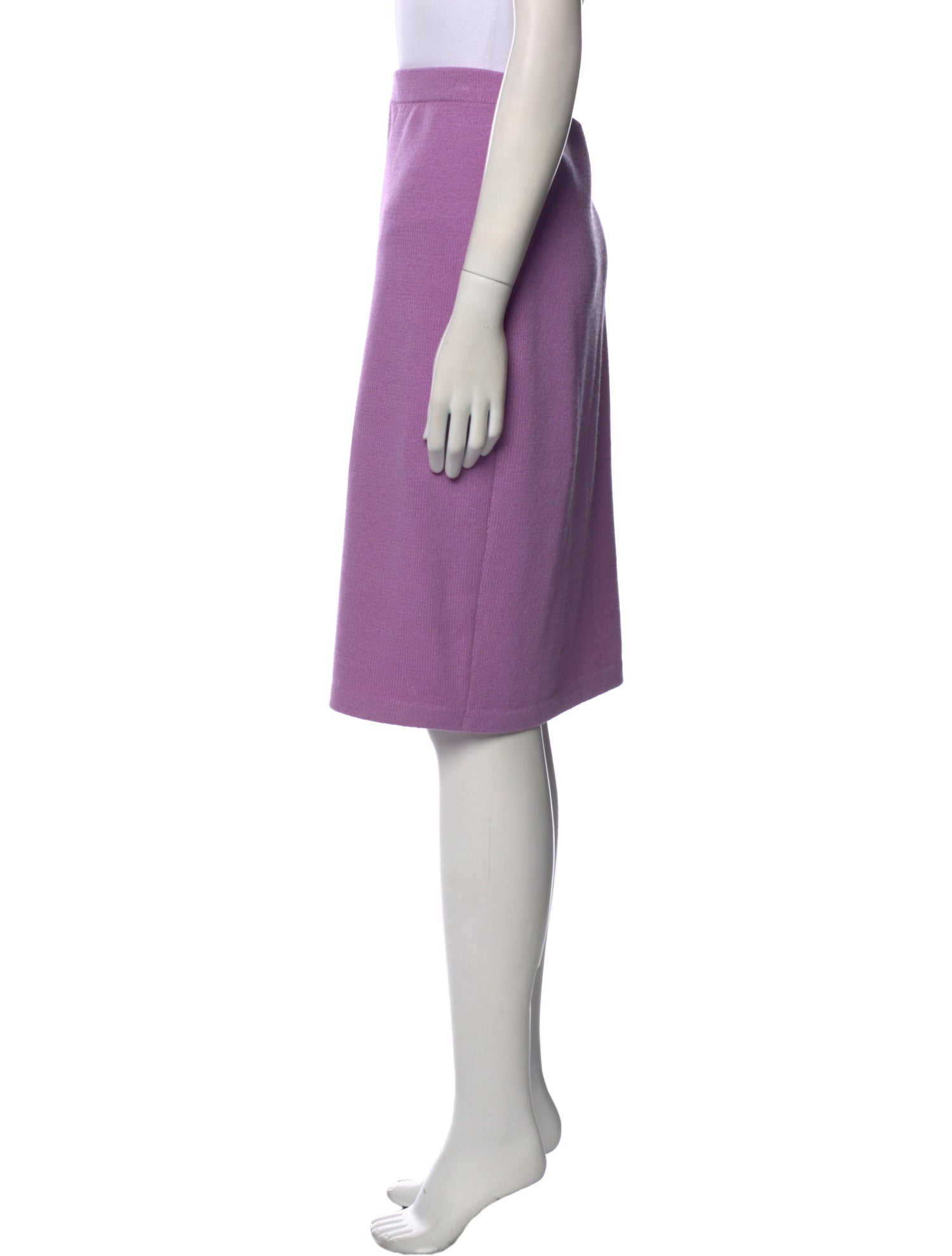St. John Collection Wool Knee-Length Skirt
