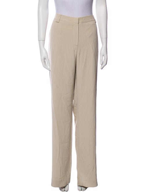 St. John Collection Silk Wide Leg Pants