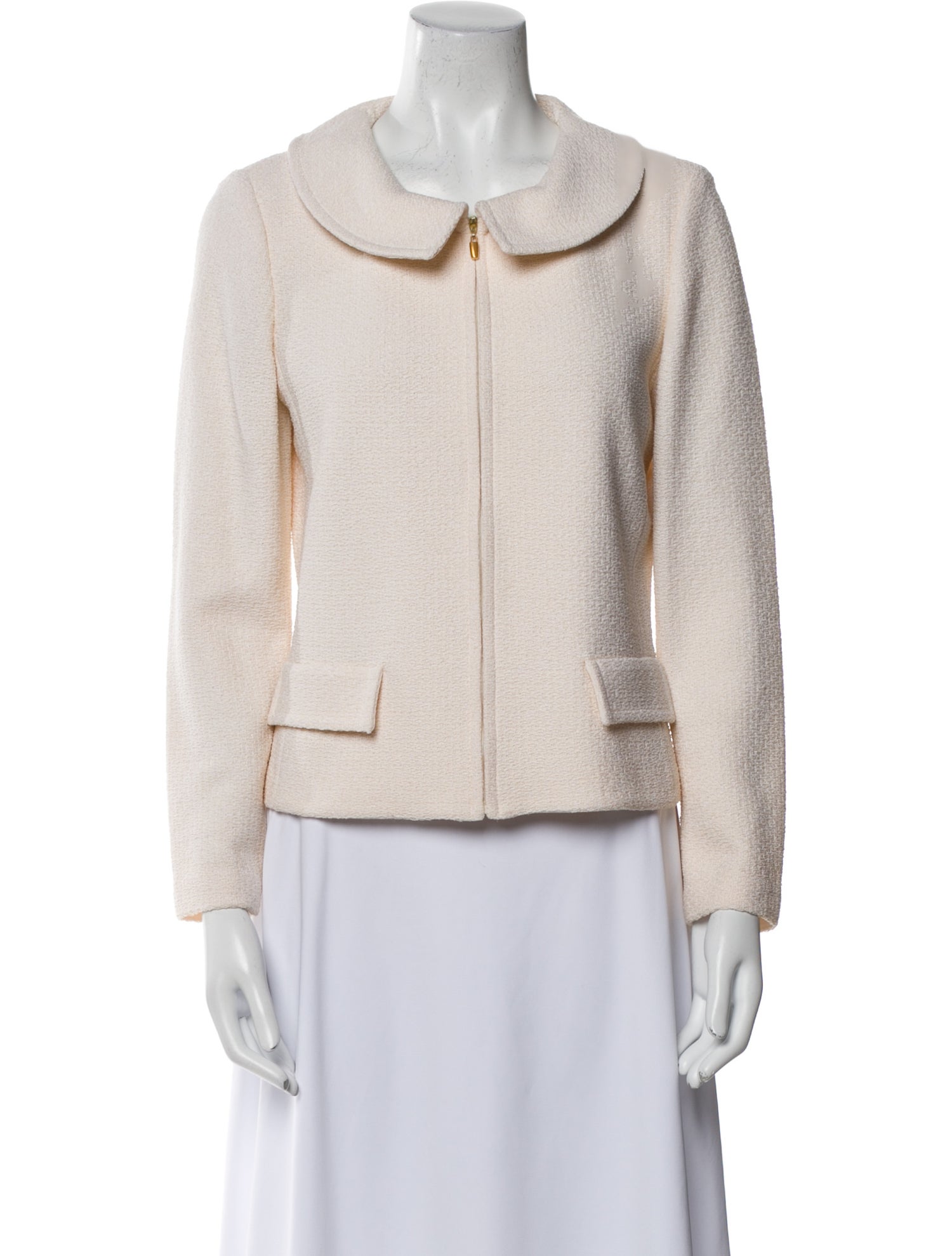 St. John Collection Wool Crew Neck Sweater