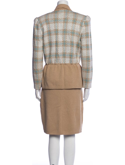 St. John Collection Printed Skirt Set