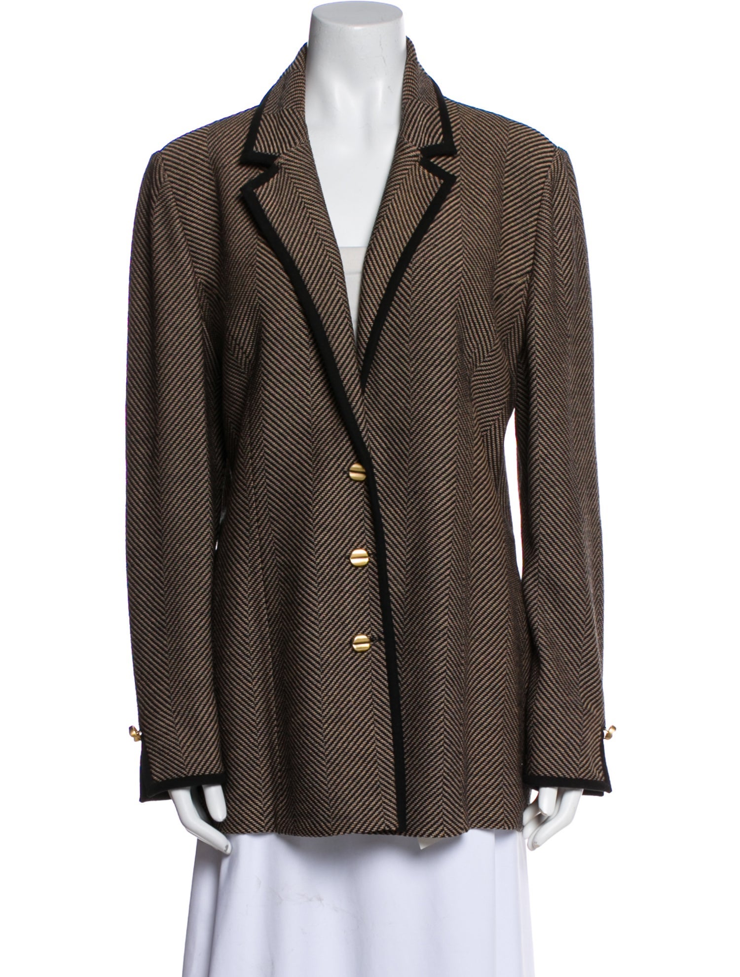 St. John Collection Printed Blazer