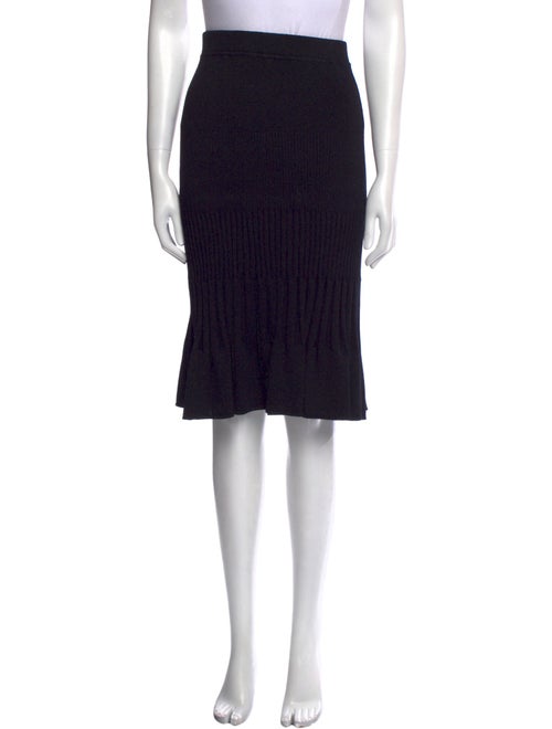St. John Collection Wool Knee-Length Skirt