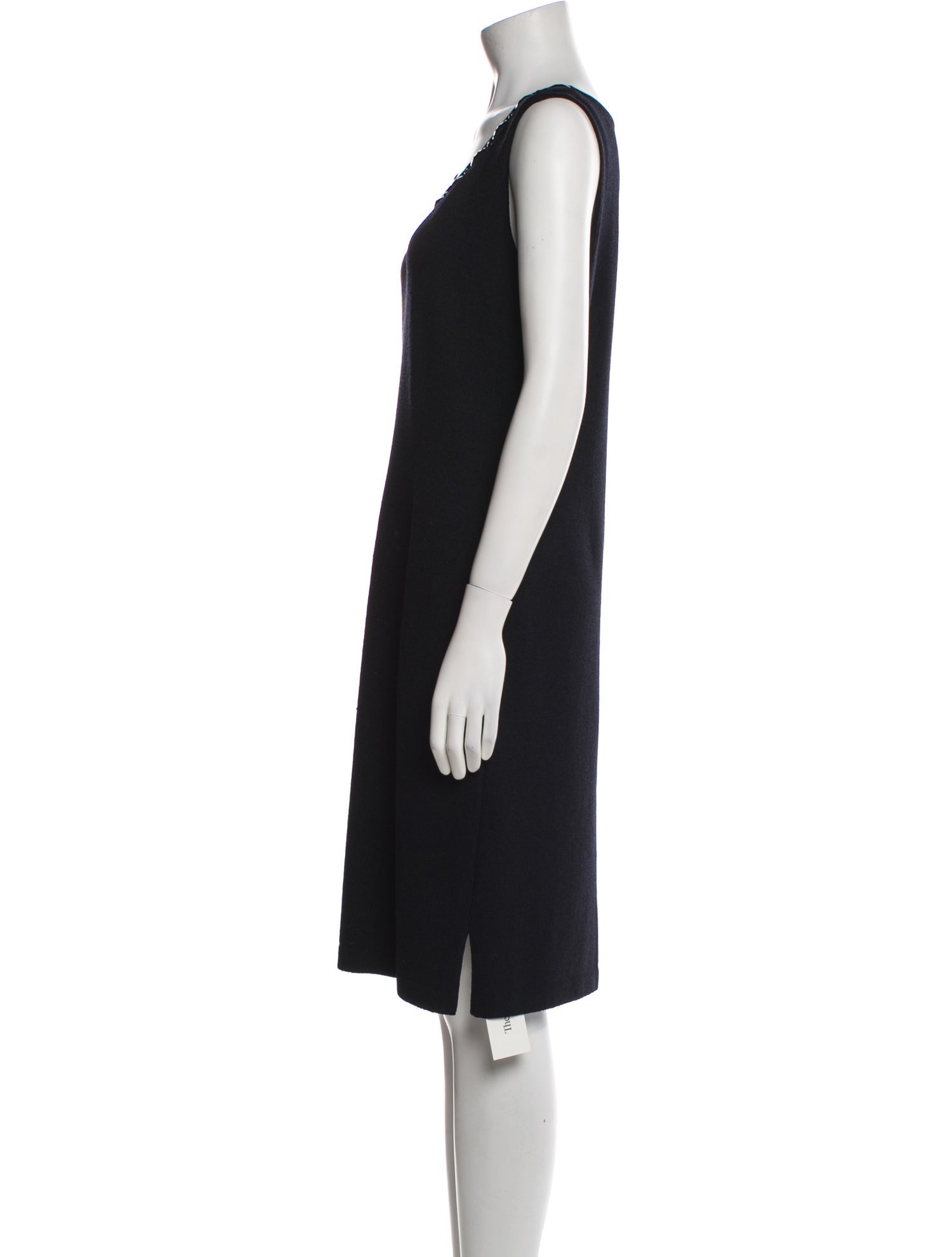 St. John Collection Wool Knee-Length Dress