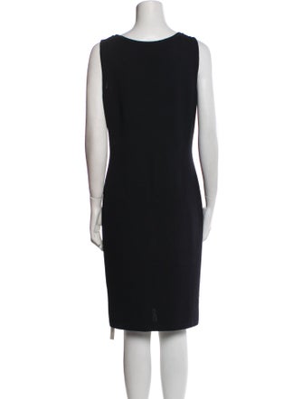 St. John Collection Wool Knee-Length Dress