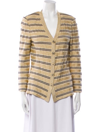 St. John Collection Striped Blazer